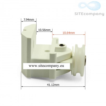 Pojazdové koliesko W10 do sprchového kútu