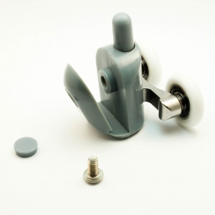 Pojazdové dvoj koliesko B43-2 spodné ku sprchovému kútu