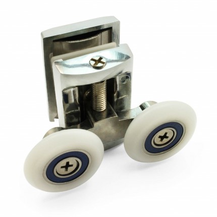 Pojezdové dvoj kolečko M12 horní ke sprchovému koutu