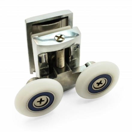 Pojezdové dvoj kolečko M12 horní ke sprchovému koutu