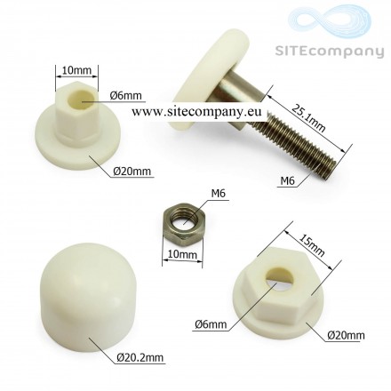 Zvýhodněná sada pojezdových koleček B01 (8ks)