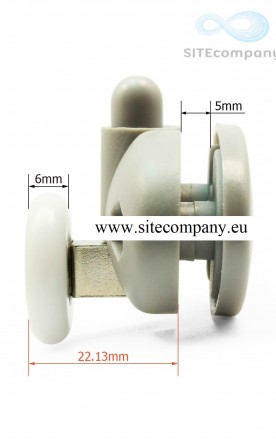 Zvýhodněná sada pojezdových koleček B39 (horní 2ks, spodní 2ks)