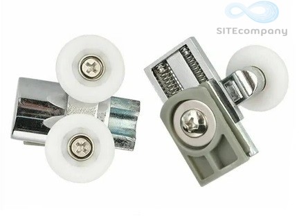 Pojezdové dvoj kolečko W28 ke sprchovému koutu