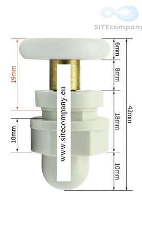 Zvýhodnená sada pojazdových koliesok HS088 (4ks)