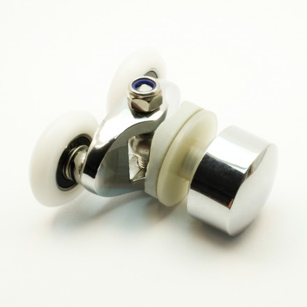 Pojazdové dvoj koliesko B80 horné do sprchového kútu. Novinka! Máme skladom spodný kolieska!