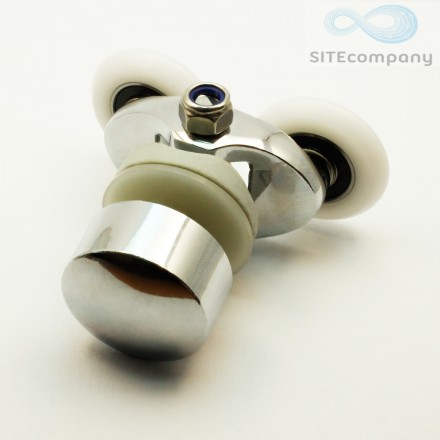 Pojazdové dvoj koliesko B80 horné do sprchového kútu. Novinka! Máme skladom spodný kolieska!