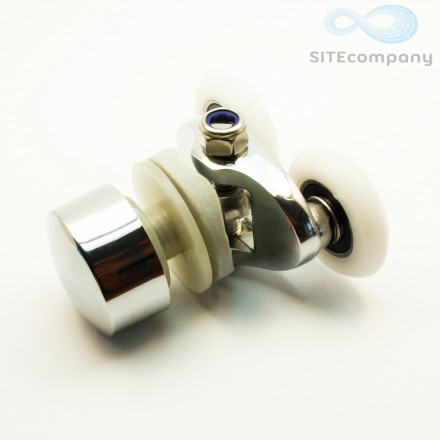 Pojazdové dvoj koliesko B80 horné do sprchového kútu. Novinka! Máme skladom spodný kolieska!