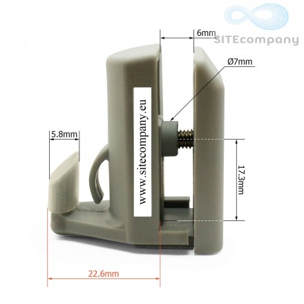 Pojezdové kolečko SD015-P do sprchového koutu