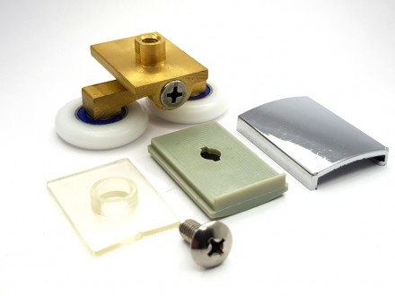 Pojazdové dvoj koliesko M18 horné do sprchového kútu