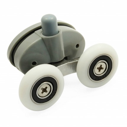 Pojezdové dvoj kolečko M17-2 spodní ke sprchovému koutu