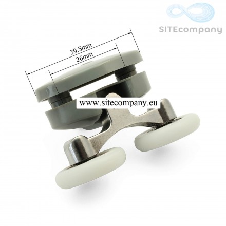 Pojazdové dvoj koliesko M17-2 spodné ku sprchovému kútu