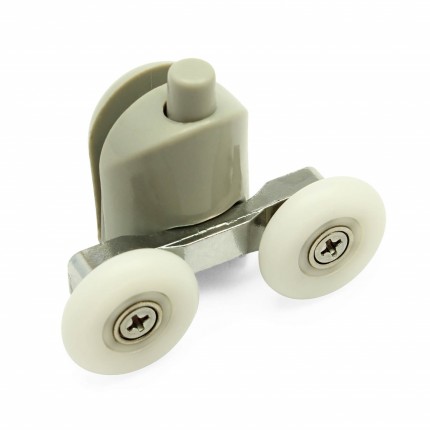 Pojezdové dvoj kolečko B43D spodní ke sprchovému koutu