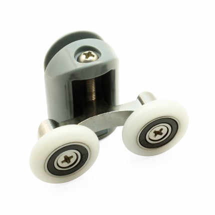 Pojezdové dvoj kolečko B43-2 horní ke sprchovému koutu