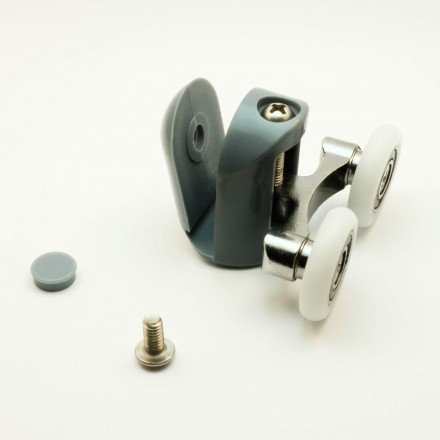 Pojezdové dvoj kolečko B43-2 horní ke sprchovému koutu