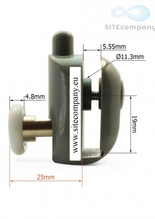 Zvýhodnená sada pojazdových koliesok B43N (4ks spodné)