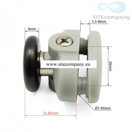 Zvýhodněná sada pojezdových koleček M17N (4ks horní)