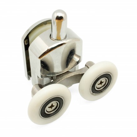 Pojezdové dvoj kolečko M02 spodní ke sprchovému koutu