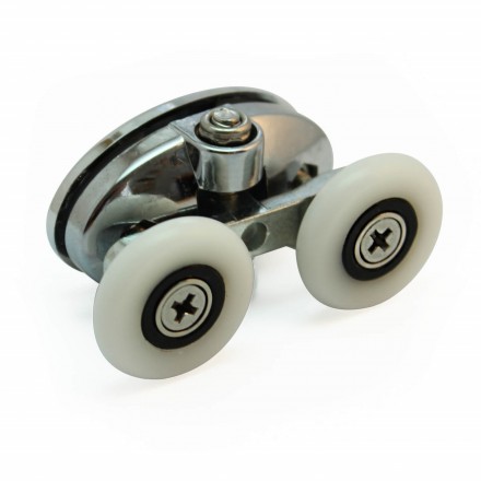 Pojezdové dvoj kolečko A080 horní ke sprchovému koutu