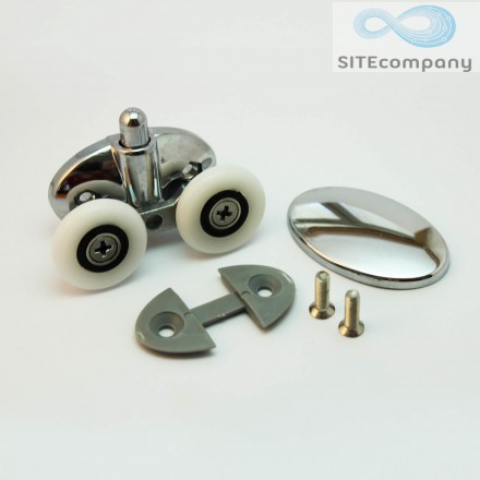 Pojezdové dvoj kolečko A080 spodní ke sprchovému koutu