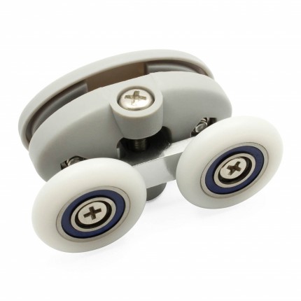 Pojezdové dvoj kolečko B39-2 horní do sprchového koutu