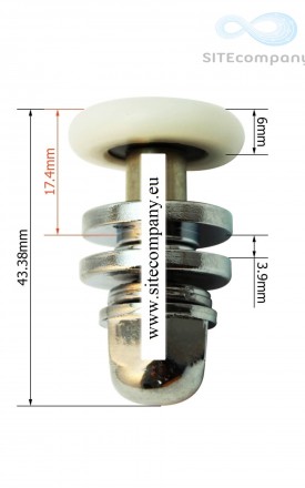 Zvýhodněná sada pojezdových koleček HS060 (8ks)