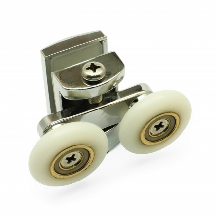 Pojazdové dvoj koliesko M10 horné do sprchového kútu