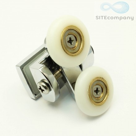 Pojazdové dvoj koliesko M10 horné do sprchového kútu