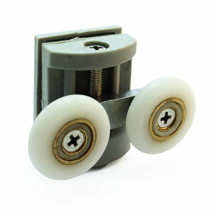 Pojazdové dvoj koliesko M04 horné do sprchového kútu