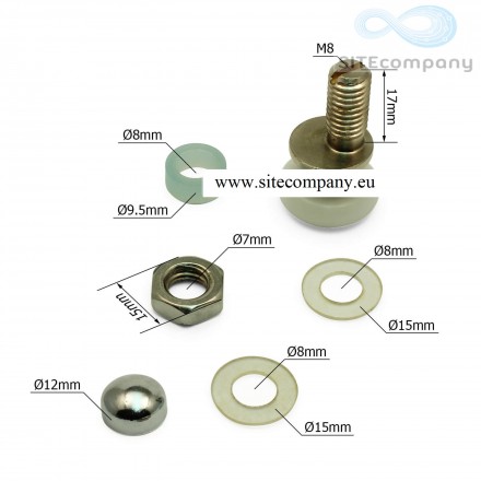 Zvýhodnená sada pojazdových koliesok M06B (8ks)