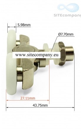 Zvýhodněná sada pojezdových koleček B26-2 (4ks)