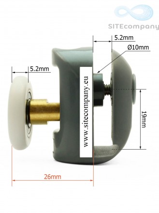 Zvýhodněná sada pojezdových koleček B43 (8ks horní)