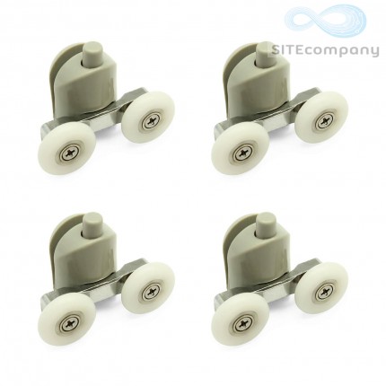 Zvýhodněná sada pojezdových koleček B43D (4ks spodní)