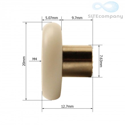 Náhradné koliesko A283 do sprchového kútu