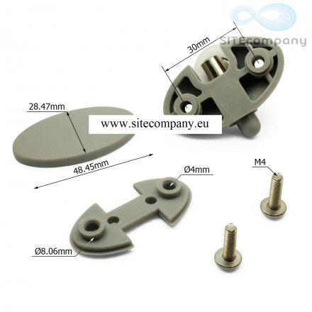 Zvýhodněná sada pojezdových koleček B39 (8ks spodní)