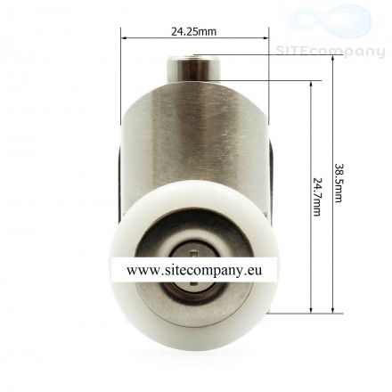 Pojazdové koliesko N43 spodné do sprchového kútu