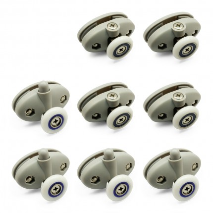 Zvýhodněná sada pojezdových koleček B39 (horní 4ks, spodní 4ks)