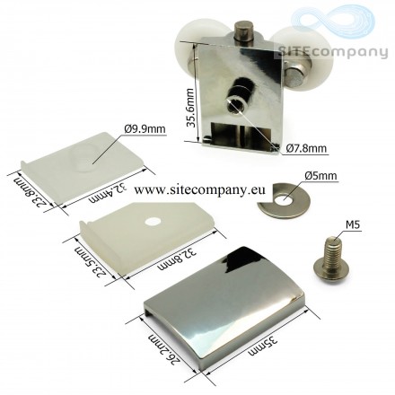 Zvýhodněná sada pojezdových koleček M08 (4ks spodní)