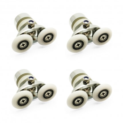 Zvýhodněná sada pojezdových koleček B80 (horní 4ks). Novinka v ČR! Máme skladem spodní kolečka!