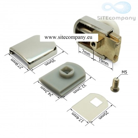 Zvýhodnená sada pojazdových koliesok M11 (horné 2ks, spodné 2ks)
