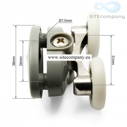 Zvýhodněná sada pojezdových koleček M17-2 (4ks horní)