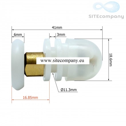 Zvýhodněná sada pojezdových koleček M05A (4ks)
