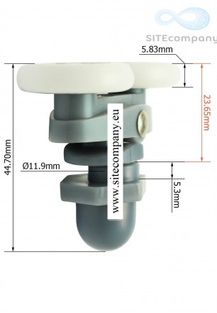 Zvýhodněná sada pojezdových koleček B27 (4ks)