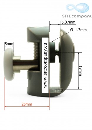 Pojezdové kolečko B43n horní do sprchového koutu