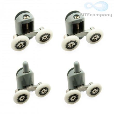 Zvýhodněná sada pojezdových koleček B43 - 2 (horní 2ks, spodní 2ks)