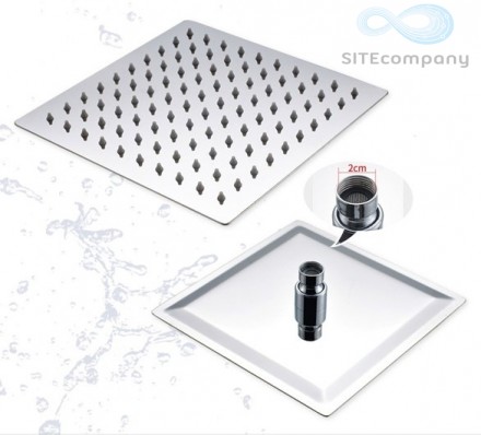 Sprcha hlavová LN-200 K (nerezová ocel SUS 304)