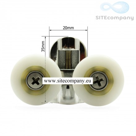 Zvýhodněná sada pojezdových koleček M19 (4ks horní)