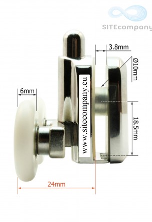 Zvýhodněná sada pojezdových koleček M19 (horní 2ks, spodní 2ks)