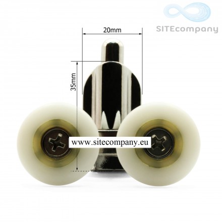 Zvýhodněná sada pojezdových koleček M19 (horní 2ks, spodní 2ks)