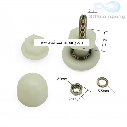 Pojezdové kolečko X06 do sprchového koutu