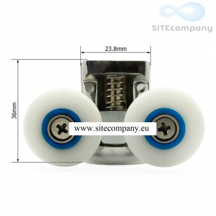 Zvýhodnená sada pojazdových koliesok M12 (horné 2ks, spodné 2ks)